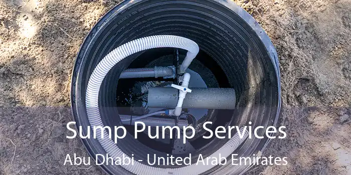 Sump Pump Services Abu Dhabi - United Arab Emirates