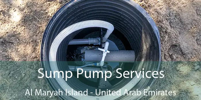 Sump Pump Services Al Maryah Island - United Arab Emirates