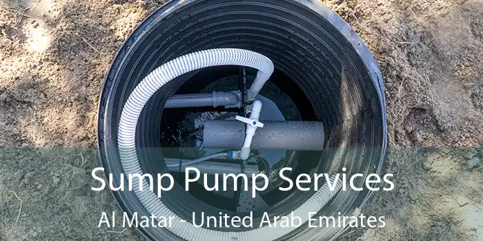 Sump Pump Services Al Matar - United Arab Emirates