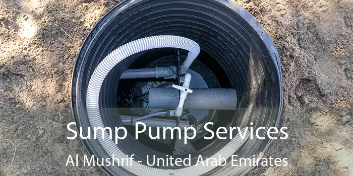 Sump Pump Services Al Mushrif - United Arab Emirates