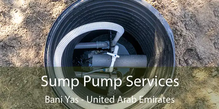 Sump Pump Services Bani Yas - United Arab Emirates