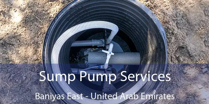 Sump Pump Services Baniyas East - United Arab Emirates