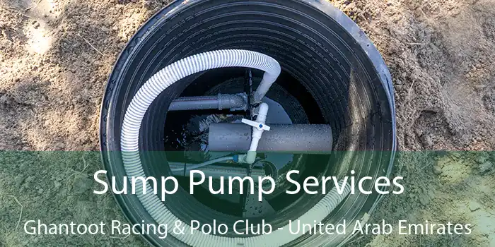 Sump Pump Services Ghantoot Racing & Polo Club - United Arab Emirates