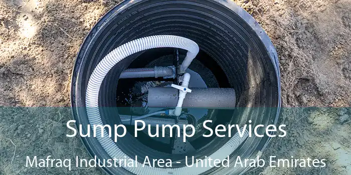 Sump Pump Services Mafraq Industrial Area - United Arab Emirates