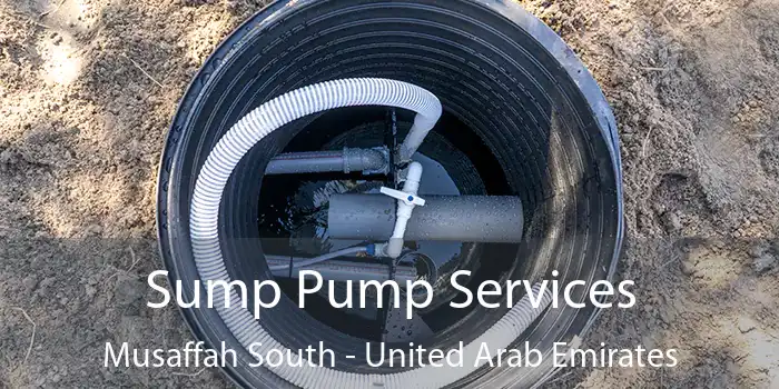 Sump Pump Services Musaffah South - United Arab Emirates