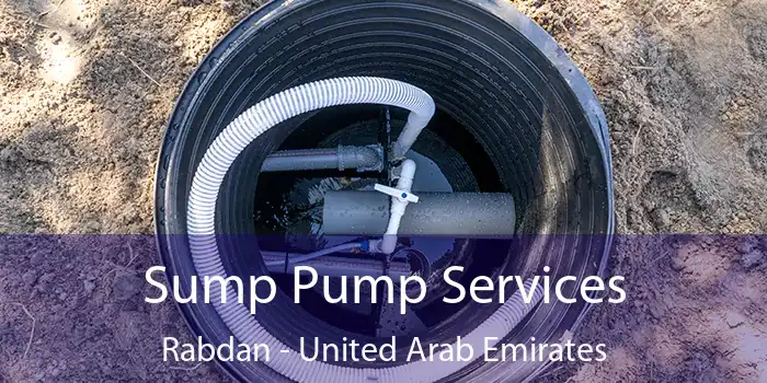 Sump Pump Services Rabdan - United Arab Emirates